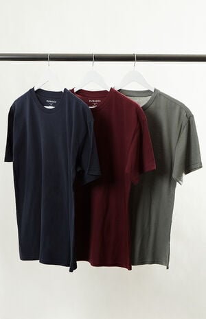 3 Pack Regular Fit T-Shirts