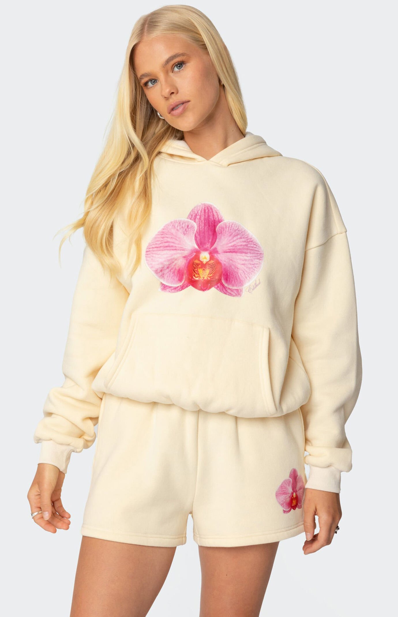 Edikted Orchid Babe Hoodie