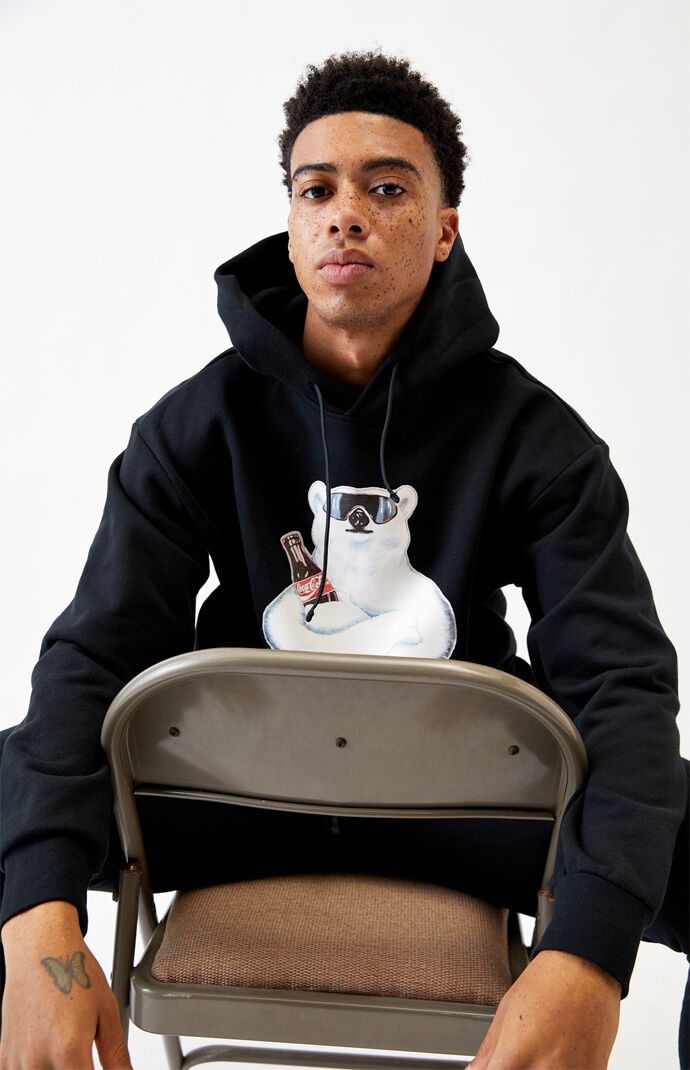 Coca cola hoodie pacsun clearance