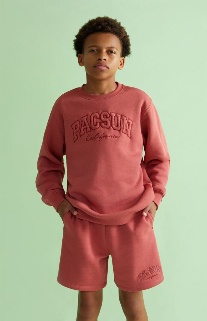 トップス Sweat Top&Embroidered Sweat Short Pants Sweat Top&Embroidered Sweat Short Pants