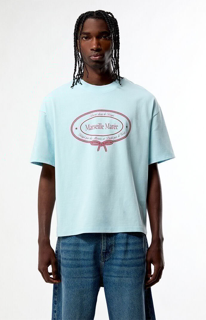 Pacsun Marseille Cropped Boxy T-Shirt