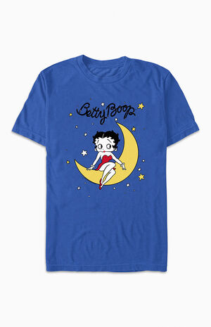 Betty Boop on the Moon T-Shirt image number 1