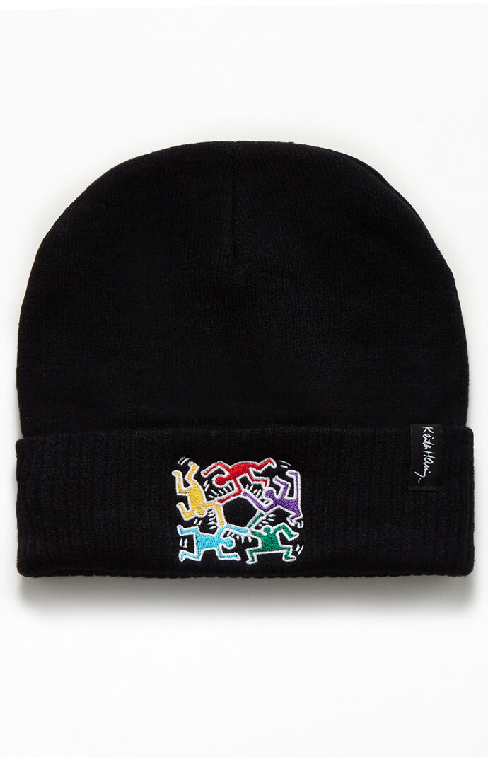Black Keith Haring Beanie