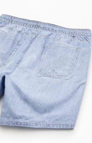 Jean Print 7" Swim Trunks image number 4