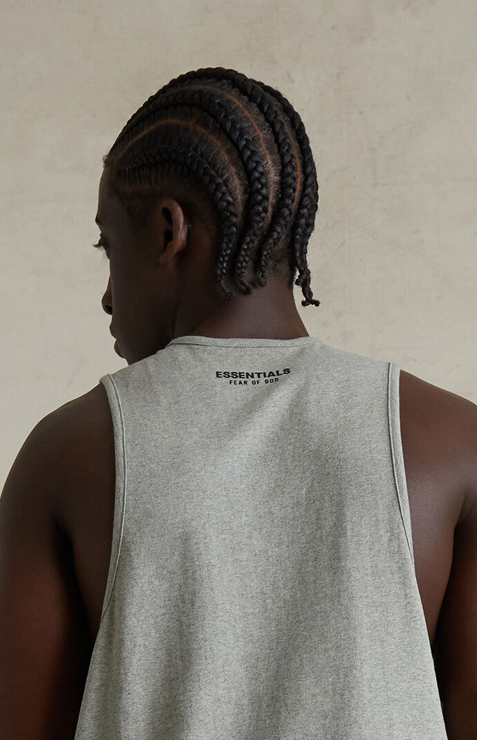 Fear of God ESSENTIALS Concrete Heather Tank Top