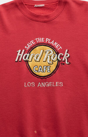 '90s Hard Rock Cafe LA Crew Neck Sweatshirt image number 6