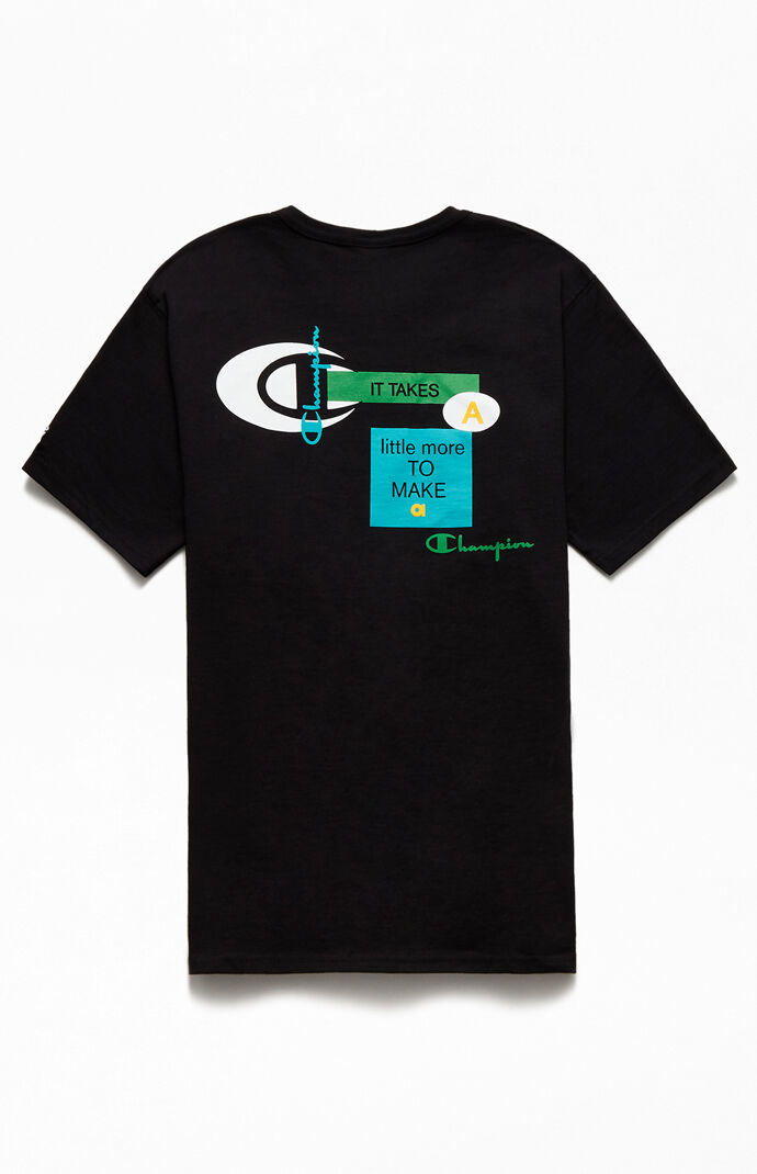 Black Vintage Graphic T-Shirt