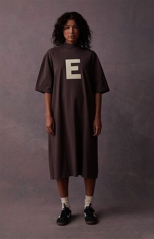 Women's Plum 3/4 Sleeve T-Shirt Dress image number 6