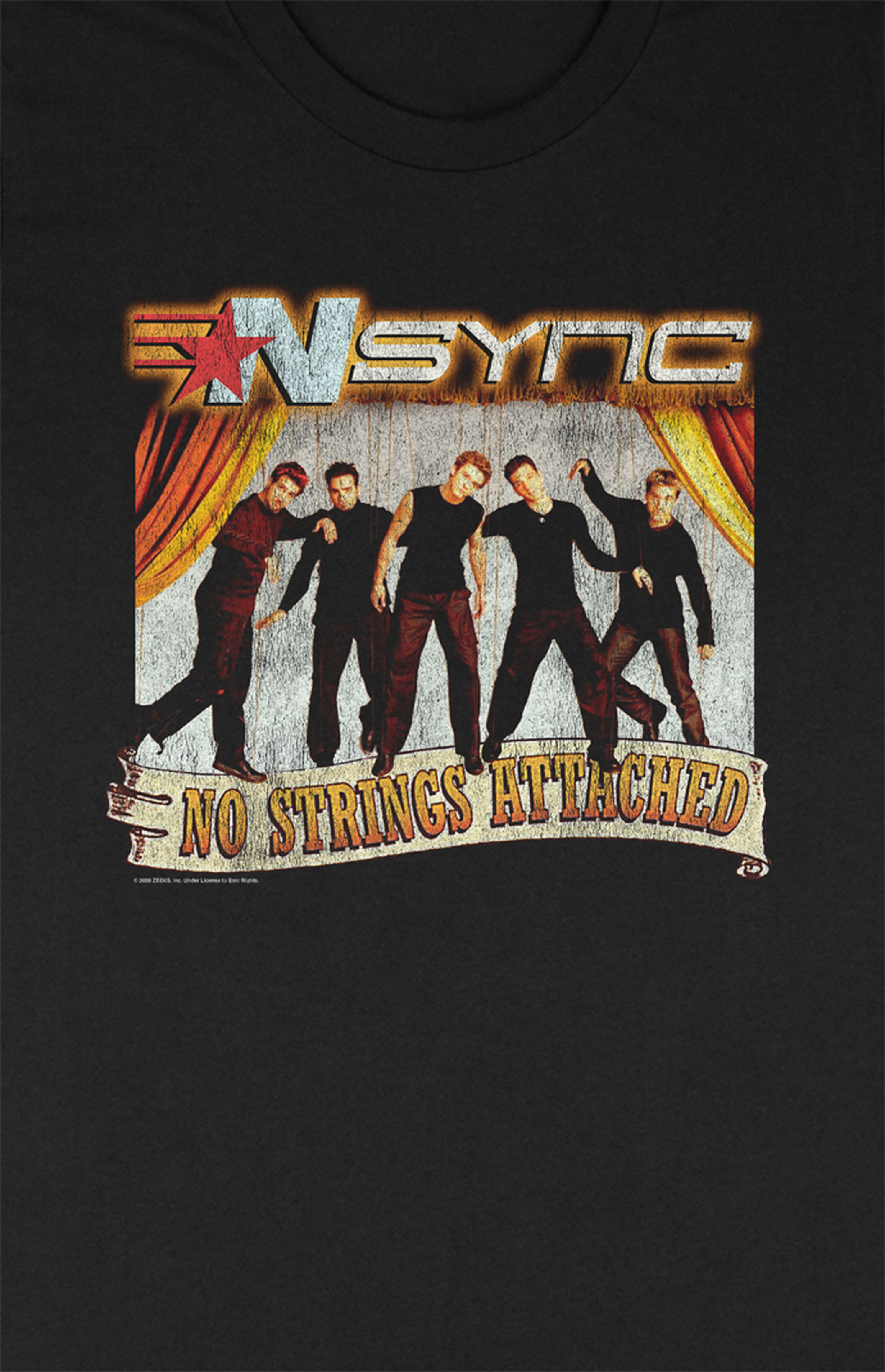 TSC Nsync No Strings Attached TShirt PacSun