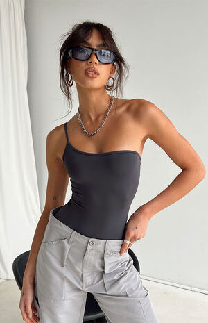 Eco Gray Hutter Bodysuit image number 1