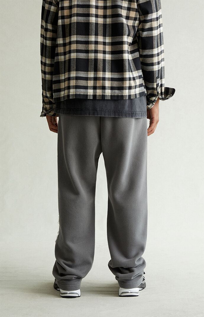 Pacsun LA Applique Fleece Baggy Sweatpants