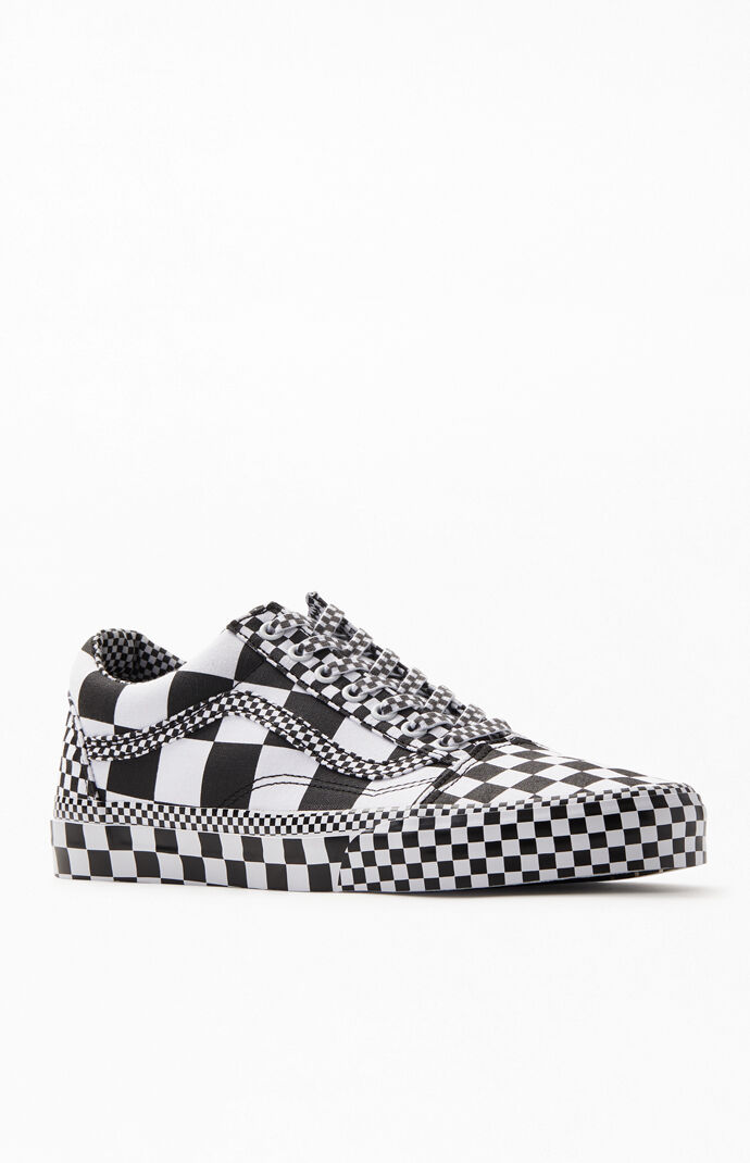 pacsun checkered vans