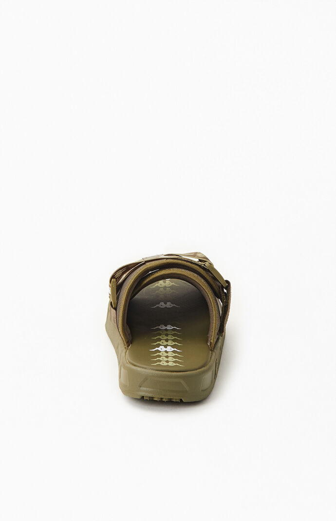 Olive 222 Banda Mitel 1 Slide Sandals