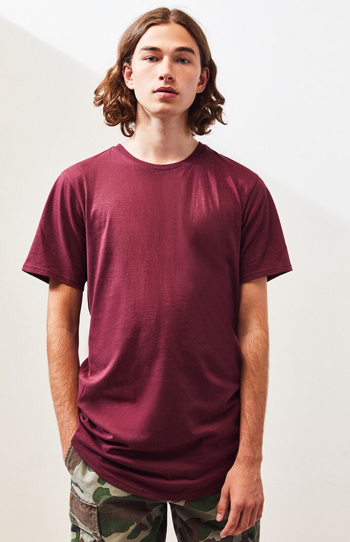 scallop t shirt pacsun