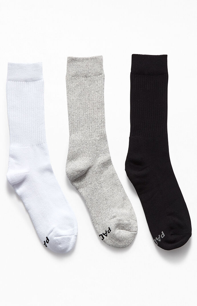 Three-Pack Basic Crew Socks