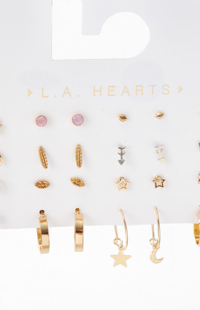 16 Pack Bones Earrings