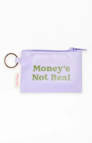 Money's Not Real Color Block Penny Key Ring image number 1