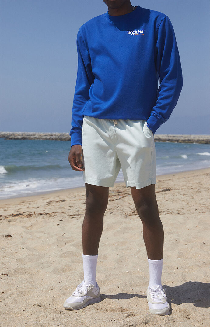 Twill Drawstring Shorts