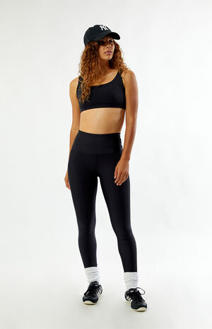 Active Black Scoop Sports Bra image number 4