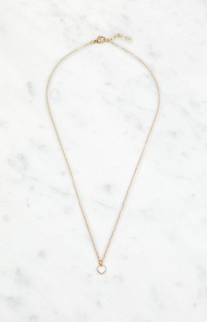 Gold Heart Necklace