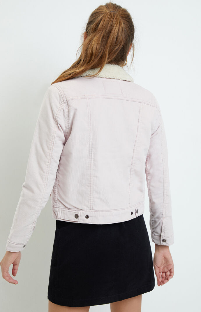 Hush Violet Trucker Jacket