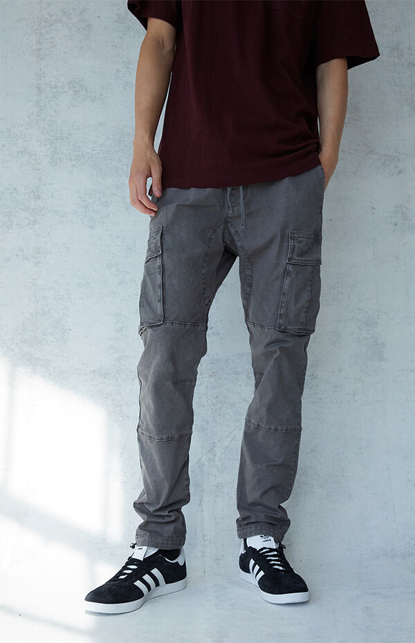 PacSun Gray Slim Cargo Pants PacSun