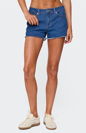 Birdy Low Rise Denim Shorts image number 3
