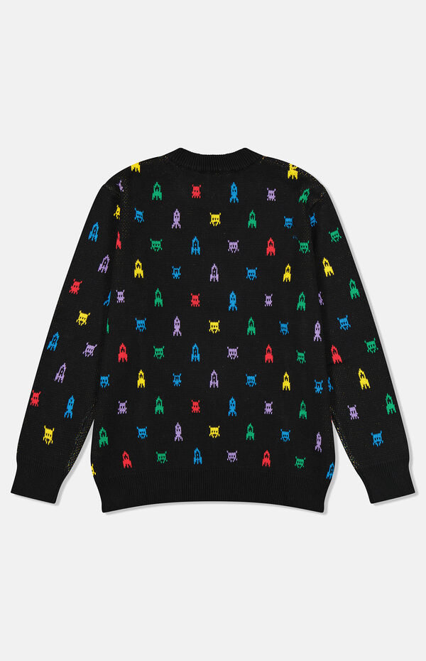 WeSC America Inc Leon Retro Arcade Crew Neck Sweater