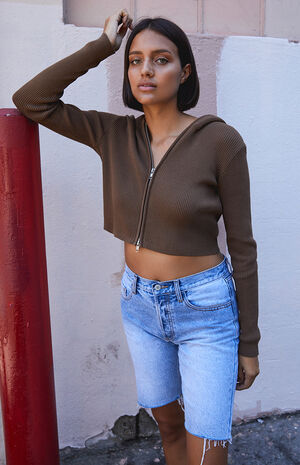 Brown Arden Hoodie image number 1
