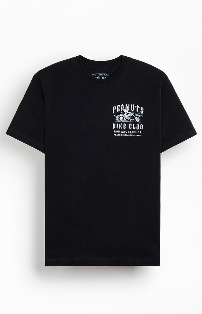 Riot Society Peanuts Bike Club T-Shirt