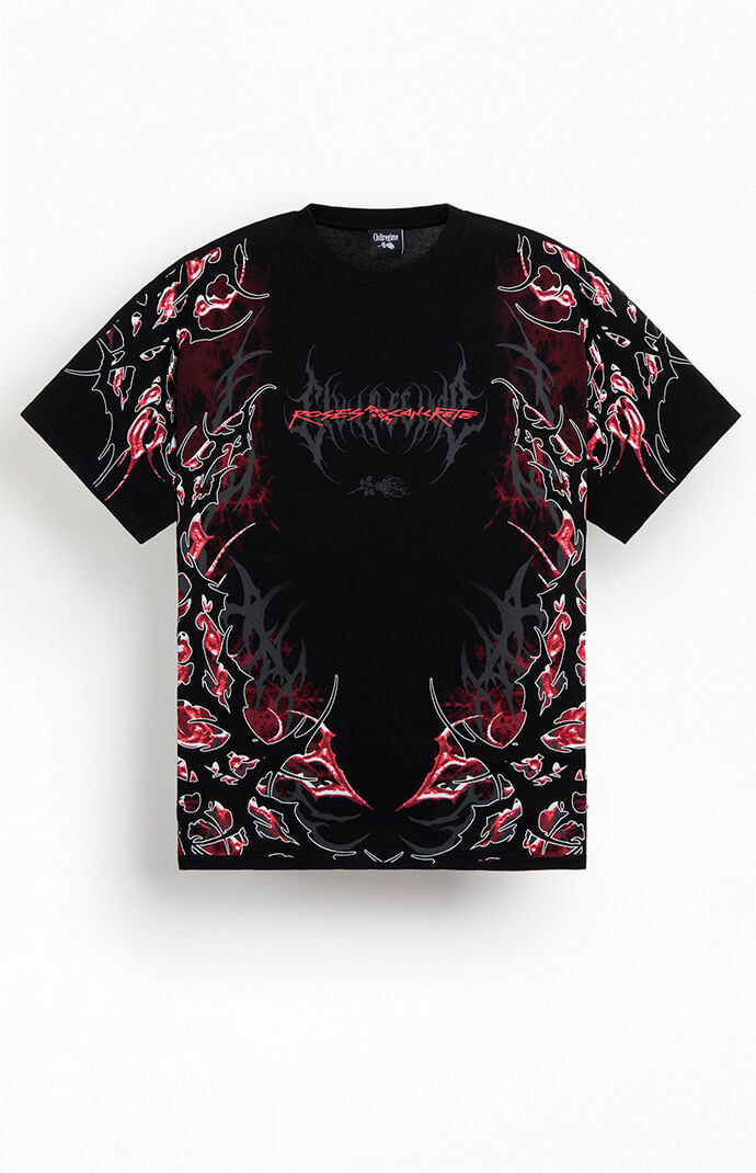 Civil Men's Black Chaos Protocol Acot T-shirt