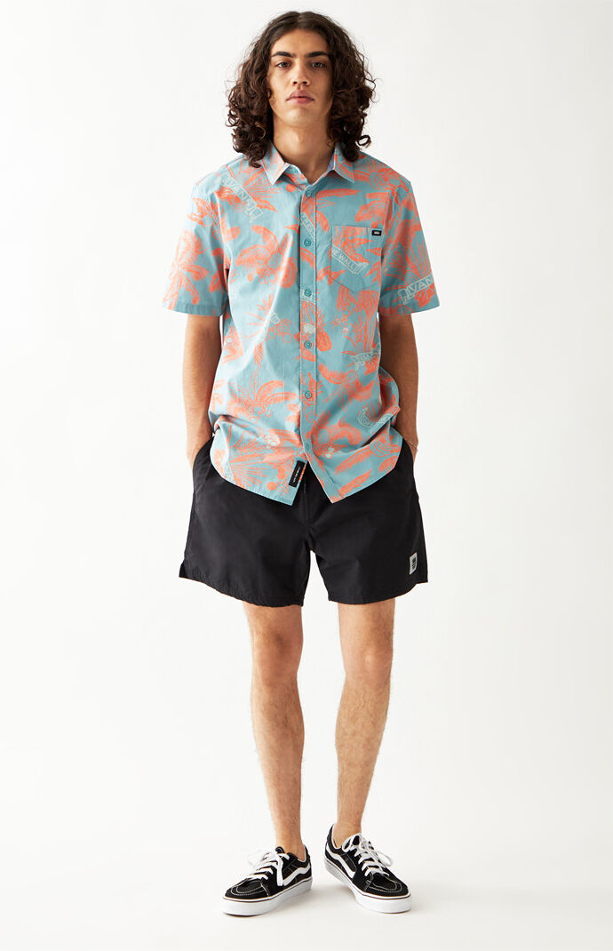 Black Primary Volley Shorts