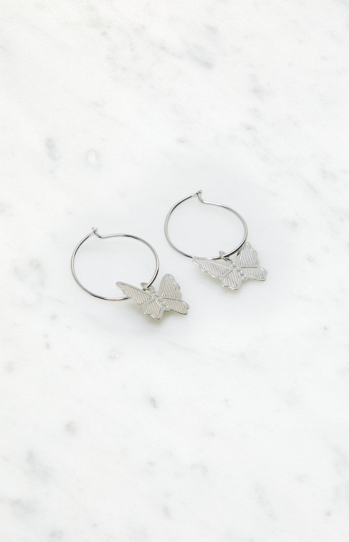 Brandy melville sale butterfly earrings