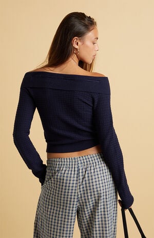 Kaylee Off-The-Shoulder Sweater image number 4