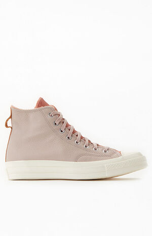 Mauve Chuck Taylor 70 Counter Climate High Top Sneakers