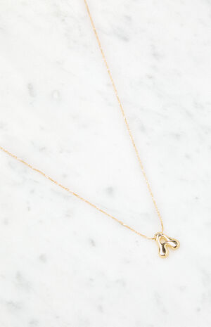 A Initial 14K Gold Plated Necklace image number 2