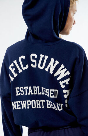 Pacific Sunwear Bubble Cropped Hoodie image number 3