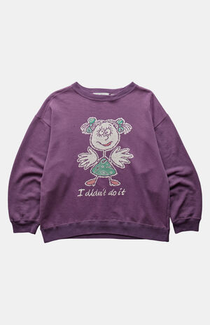 90s I Didn't Do It Crew Neck Sweatshirt image number 1