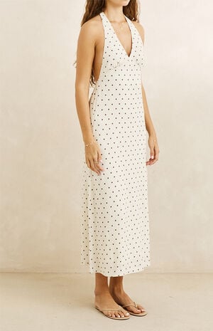Sandy Halter Midi Dress image number 2