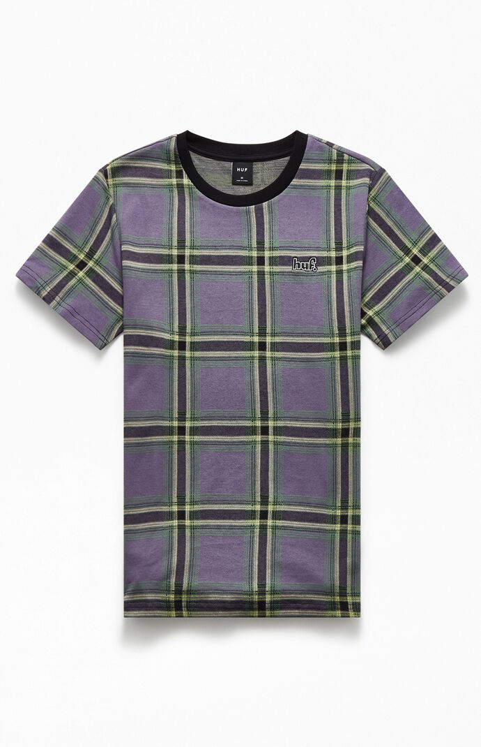 Borland Plaid Knit T-Shirt