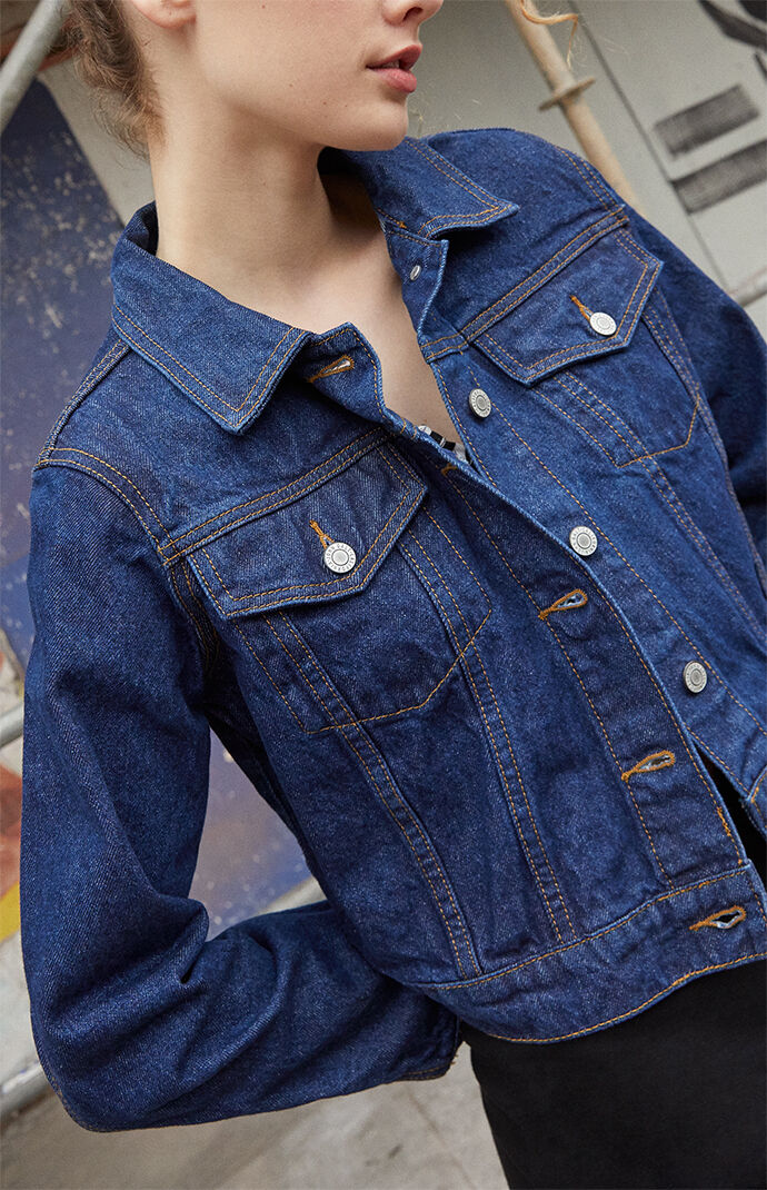 Medium Indigo Travis Denim Jacket
