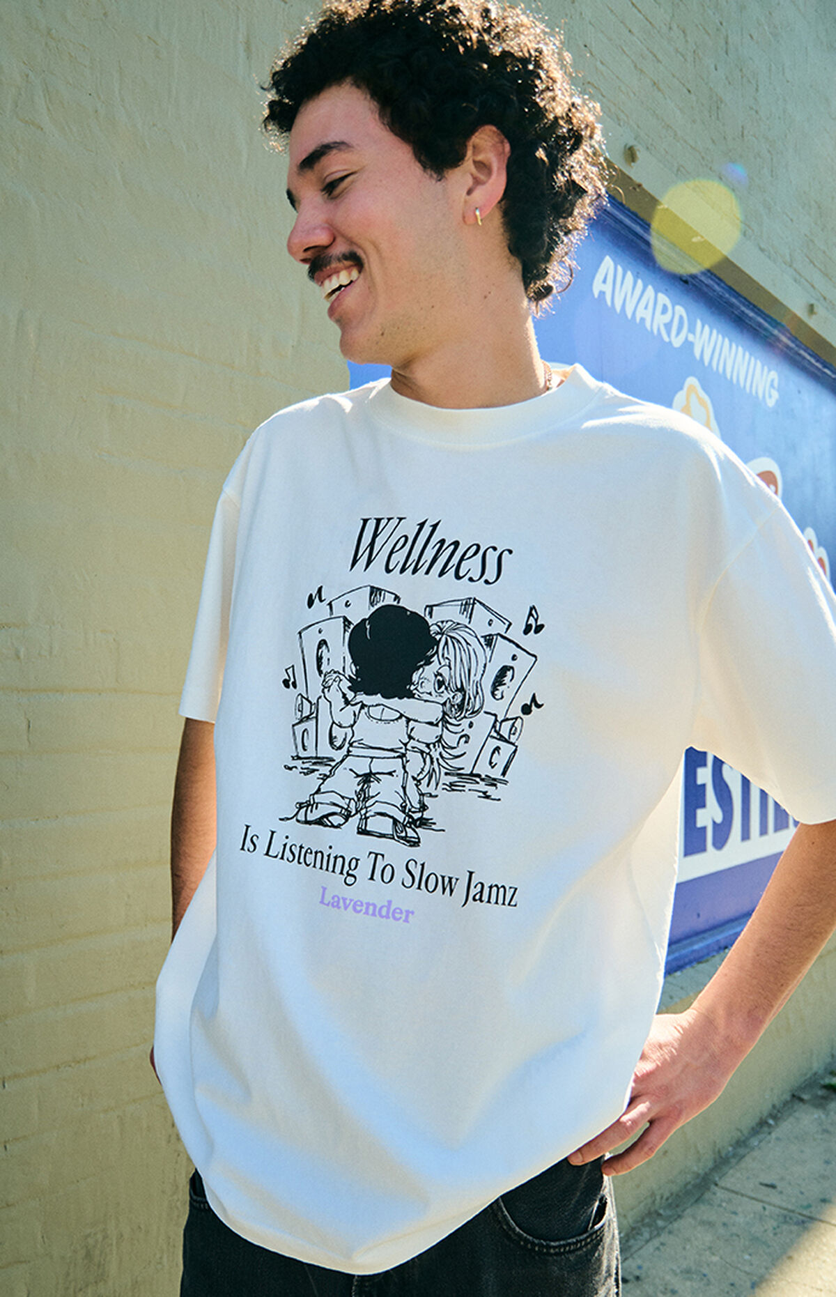 LAVENDER x Slow Jamz Wellness T-Shirt