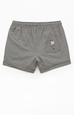 Mini Check Seersucker 4.5" Swim Trunks image number 2