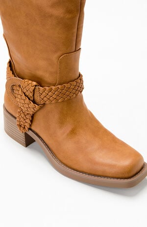 Women's Cheyenne Faux Leather Boots image number 6