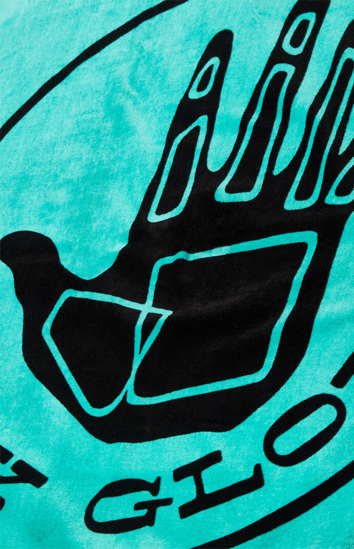 Green Beach Towel
