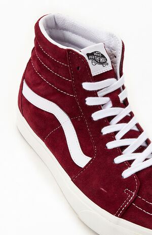 UA Sk8-HI Pig Suede Shoes image number 6