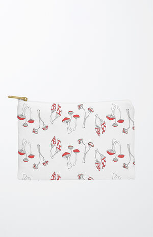 Morgan Kendall Red Mushroom Pouch image number 2