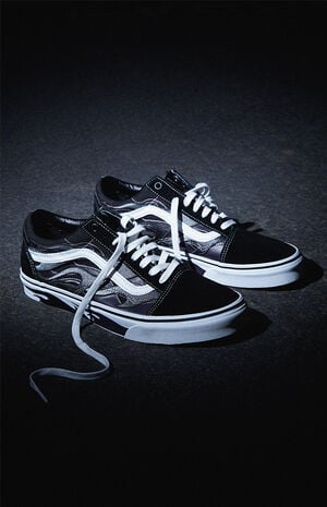 x A$AP Worldwide Black Old Skool Shoes image number 1