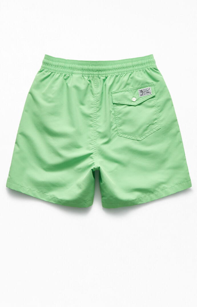 Green Traveler 17" Swim Trunks