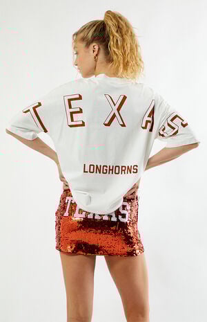 Texas Longhorns Football Oversized T-Shirt image number 3